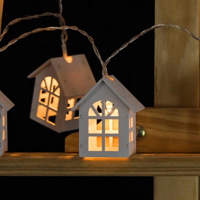 10 House String Fairy Lights