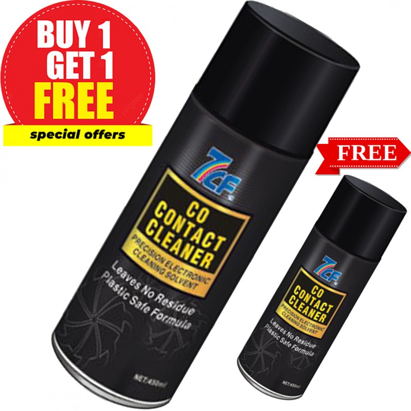 7cf Co Contact Cleaner 450 ml Pack (Buy 01 & Get 01 Free)