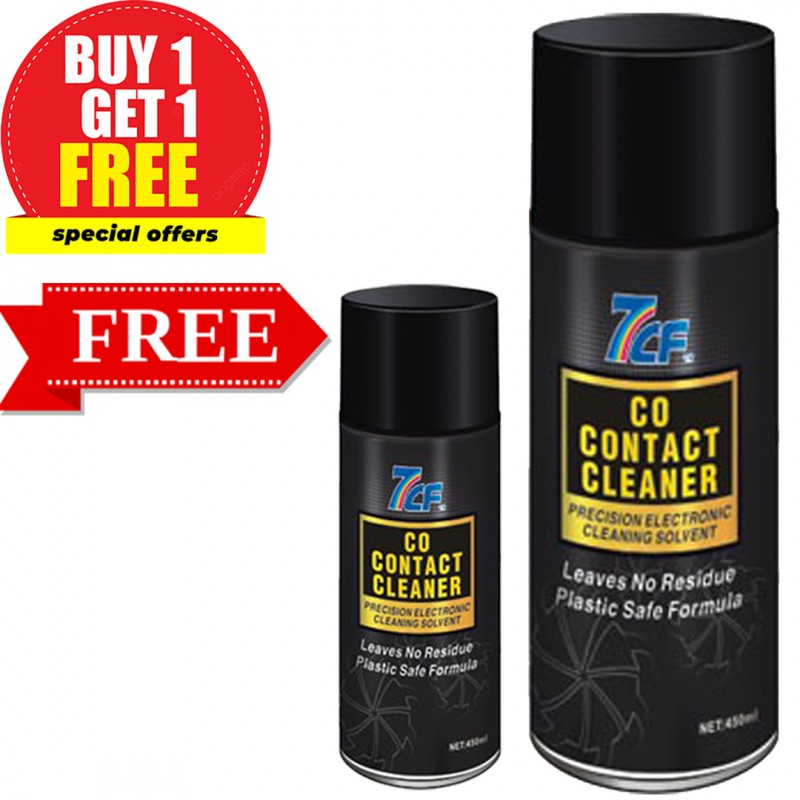 7cf Co Contact Cleaner 450 ml Pack (Buy 01 & Get 01 Free)