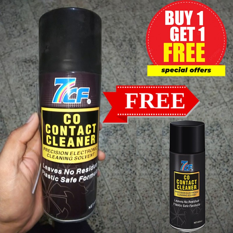 7cf Co Contact Cleaner 450 ml Pack (Buy 01 & Get 01 Free)