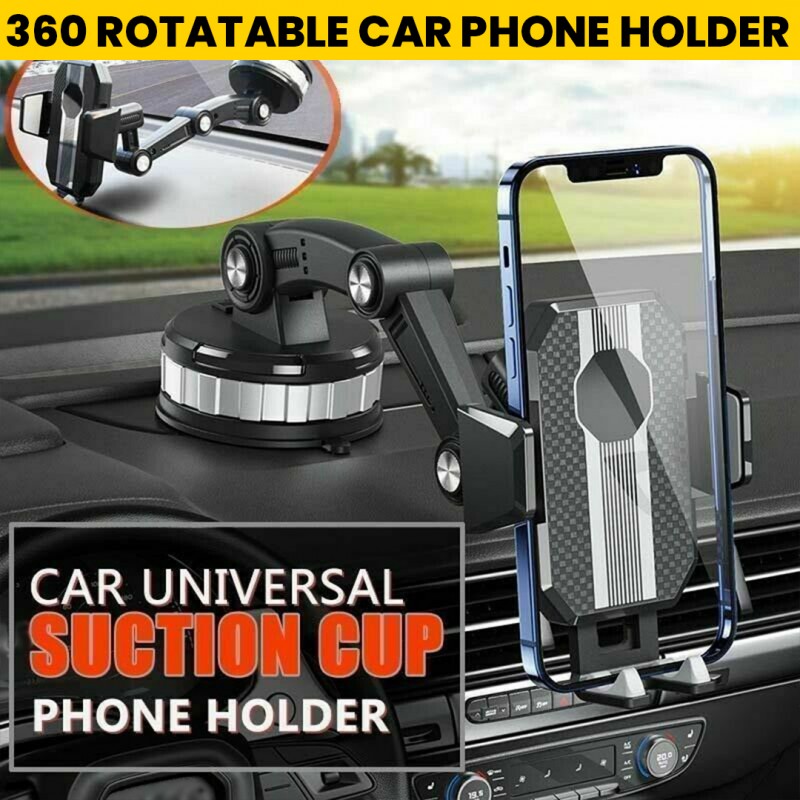 Suction Cup 360 Rotatable Car Phone Holder