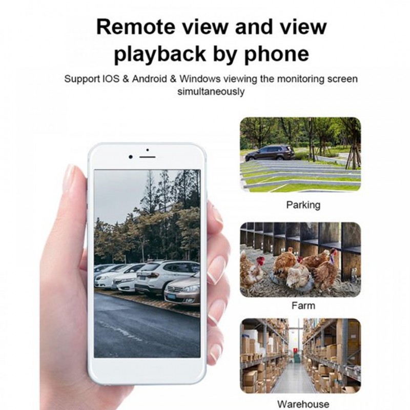 HB66 2MP PTZ WiFi Camera | Outdoor Security with AI Human Detection & Pixlinkcam App