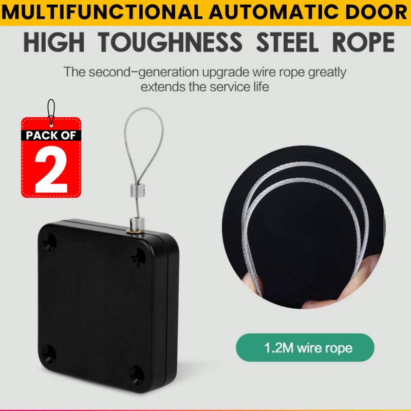 Multifunctional Automatic Door Closer Pack of 02 Pieces