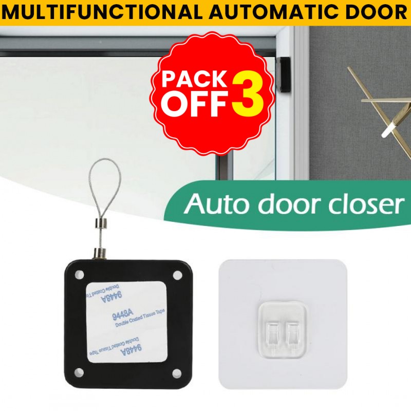 Multifunctional Automatic Door Closer Pack of 03