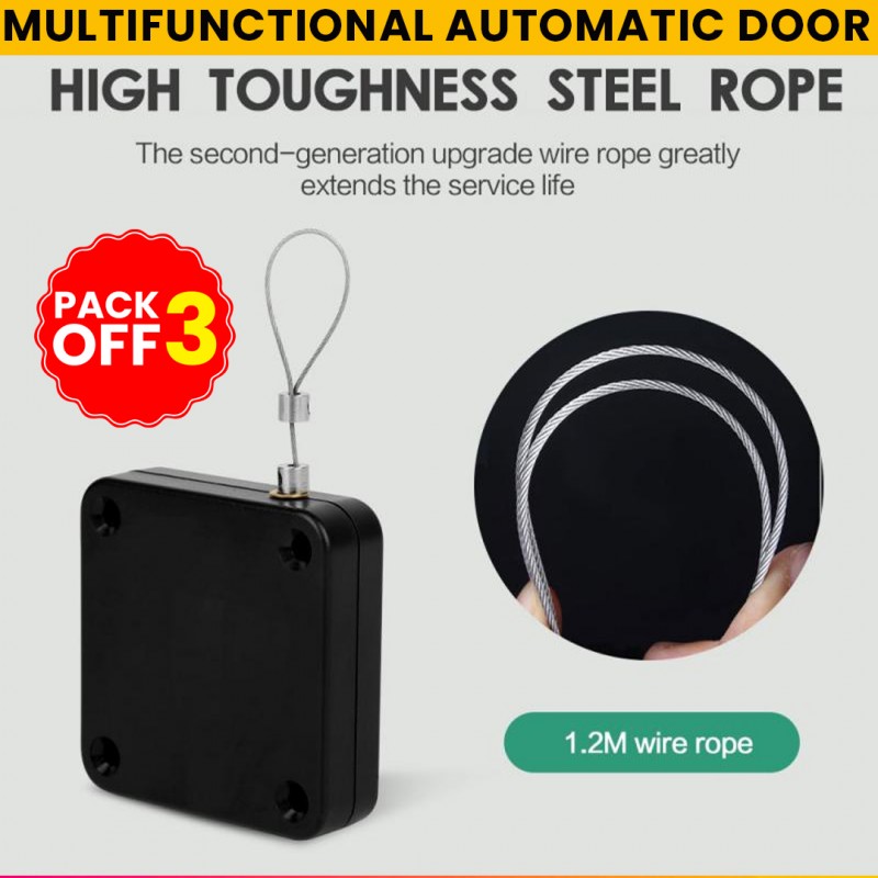 Multifunctional Automatic Door Closer Pack of 03