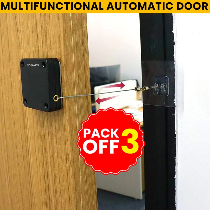 Multifunctional Automatic Door Closer Pack of 03