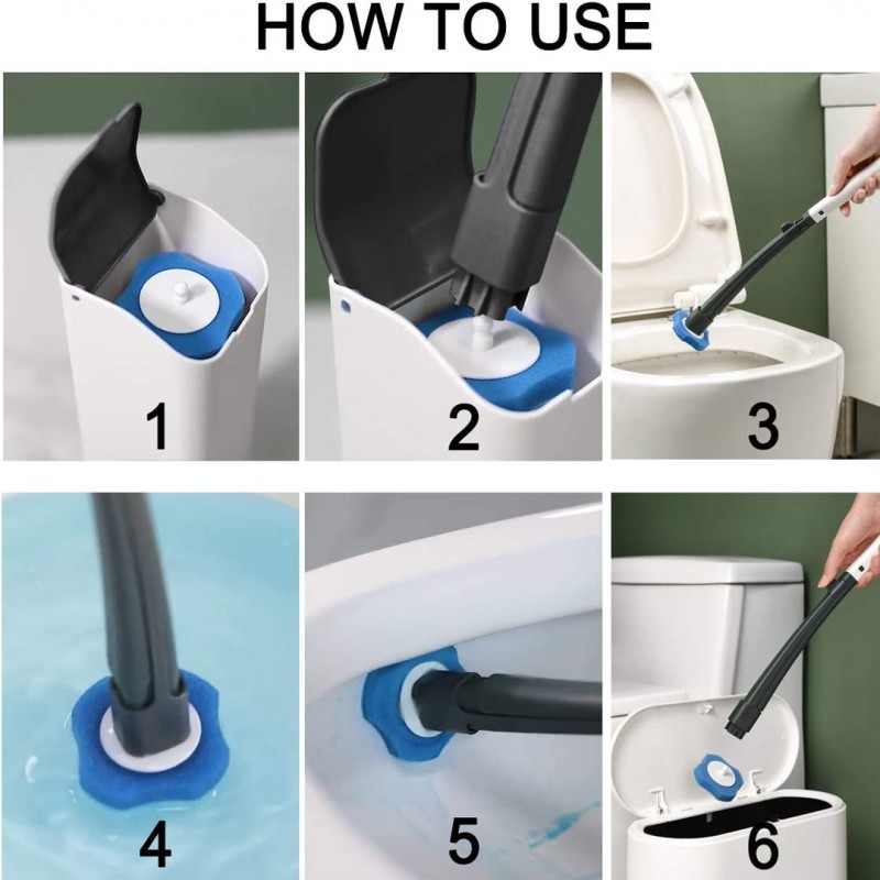 Disposable Toilet Wand Refills for Planet Wife