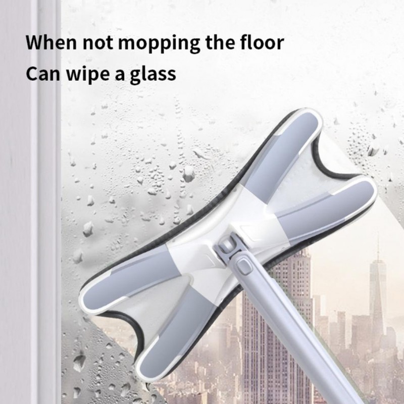 Xtype Flat Floor Mop HandFree Wash With Extrusion