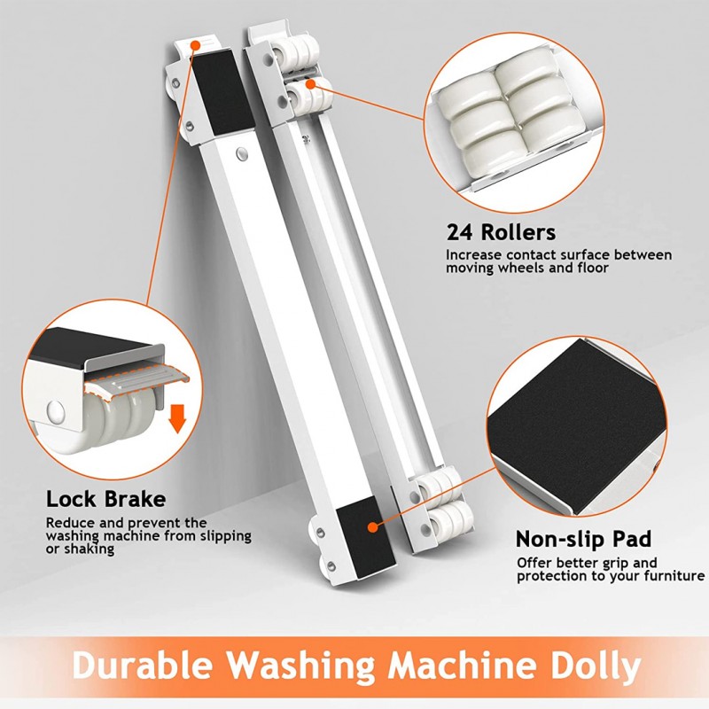 Ronlap Furniture Washing Machine Dolly Pack Of 04