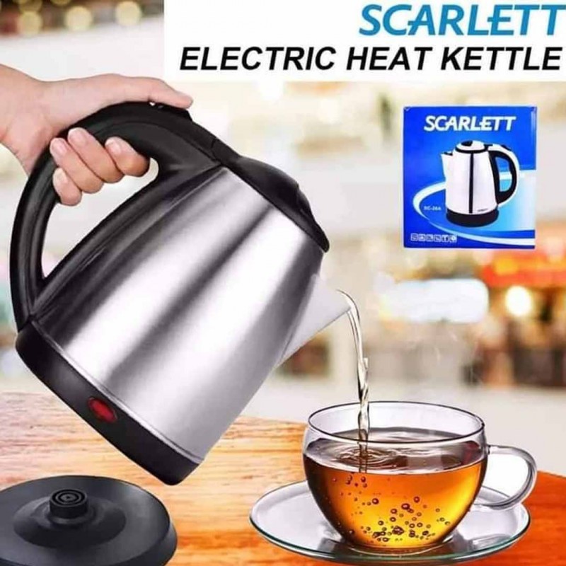 Scarlett 2l Electric Kettle Scarlett Electric Kettle Scarlet Stainless