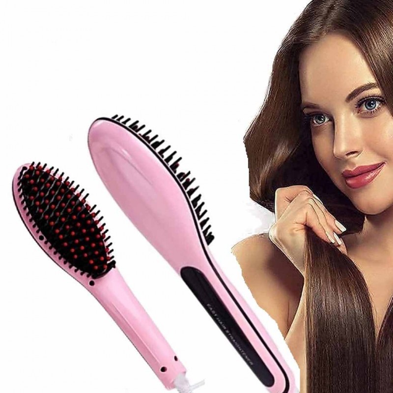 Fast Hair Straightener Brush