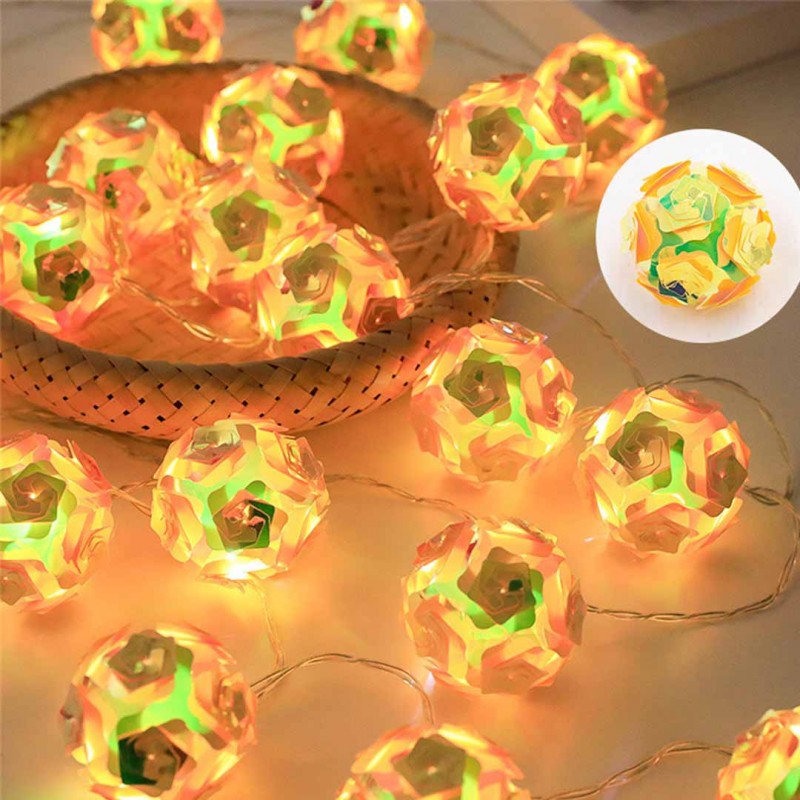 LED Rose Flower Light String Dream Fairy Lights
