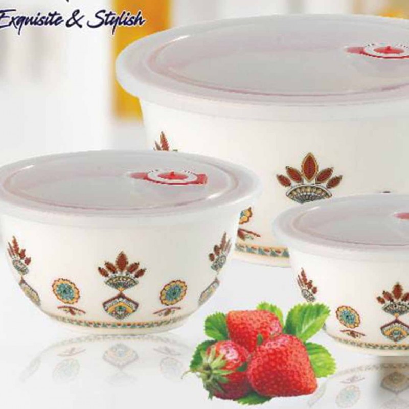 Mixing & Serving Bowls with Lids