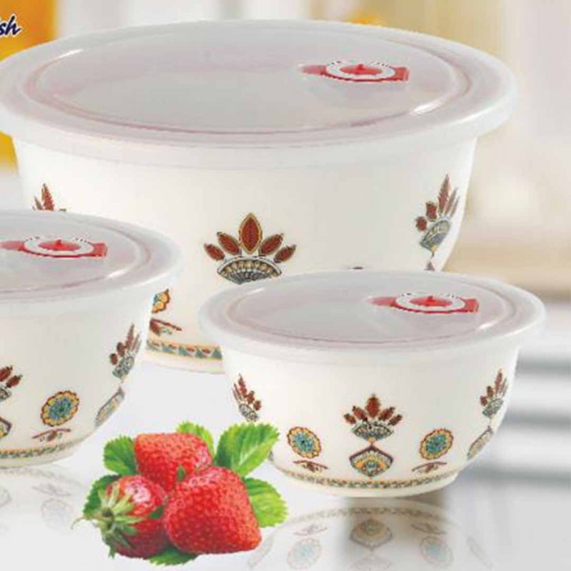 Mixing & Serving Bowls with Lids