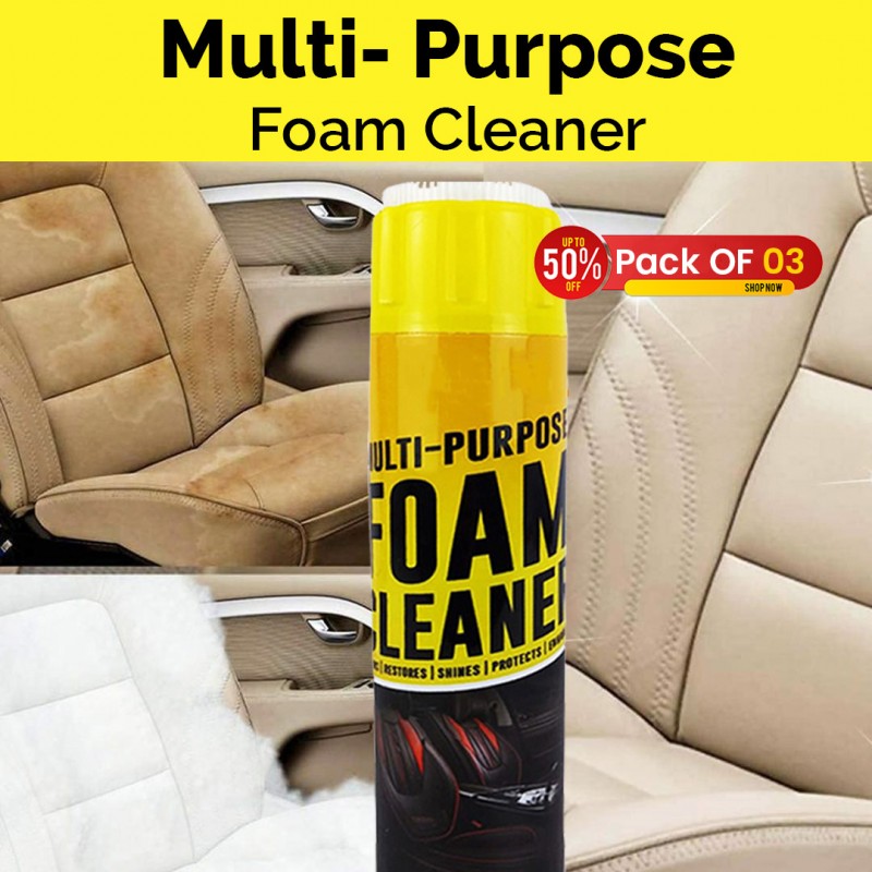 Multi Purpose Foam Cleaner Pack of 03