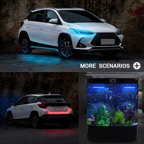 LED Car Hood Lights at Strip