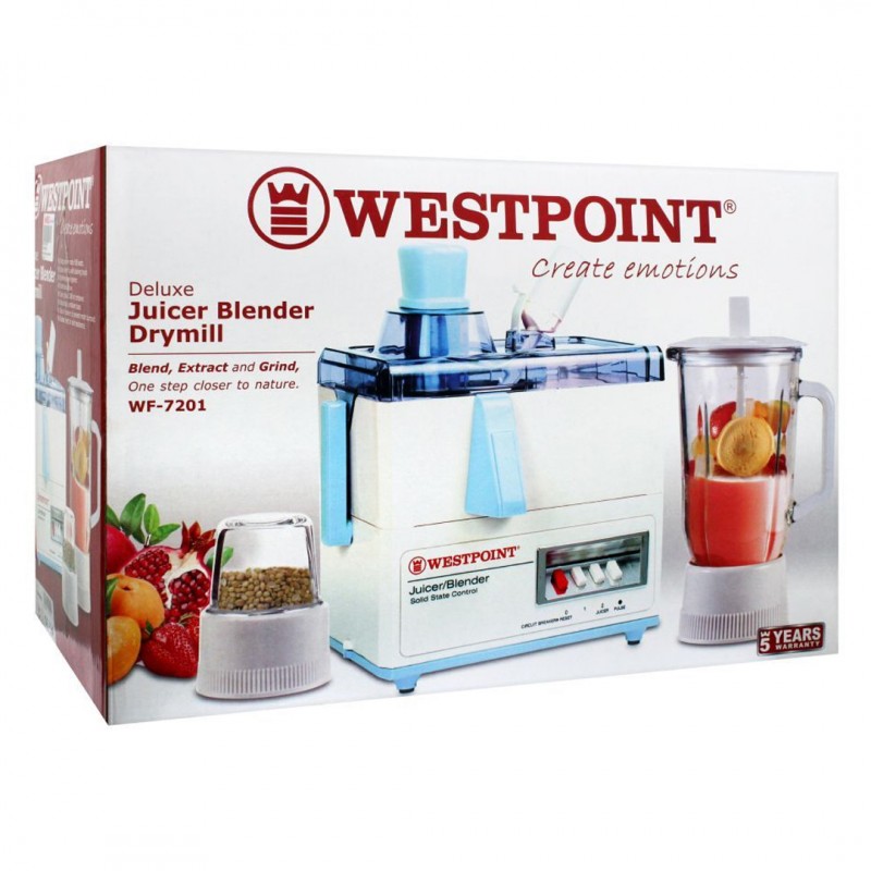 WestPoint Juicer Blender Drymill WF-7201GL