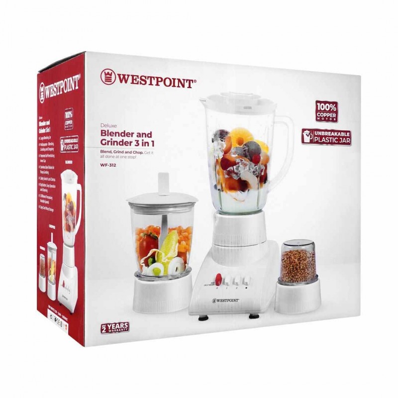 Westpoint Blender and Grinder 3 in 1 WF-312