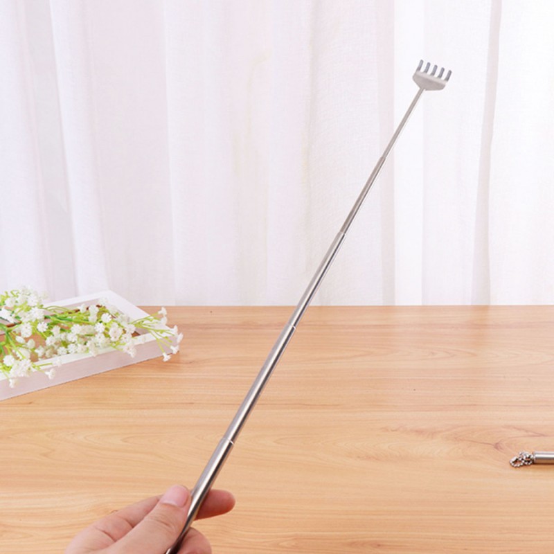 Extendable Stainless Steel Back Scratcher