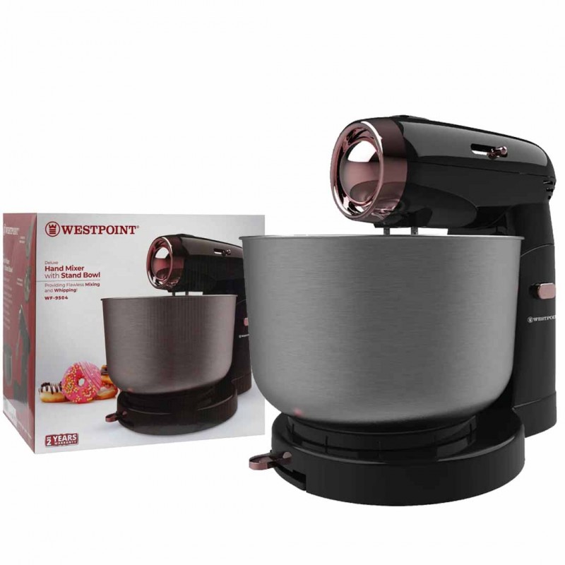 WestPoint Hand Mixer with Stand Bowl WF-9504