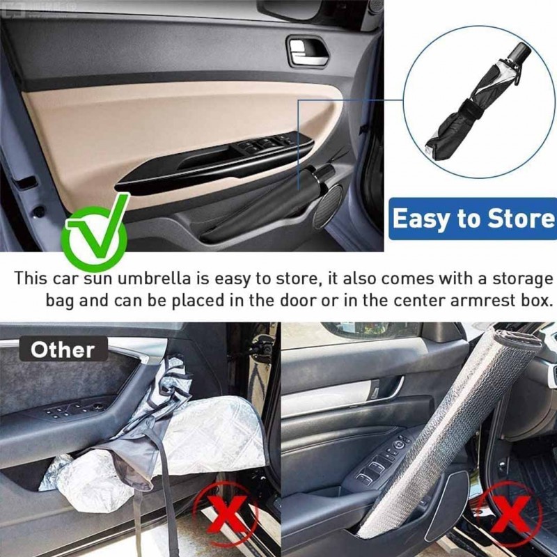 Car Windshield Sun Shade Umbrella