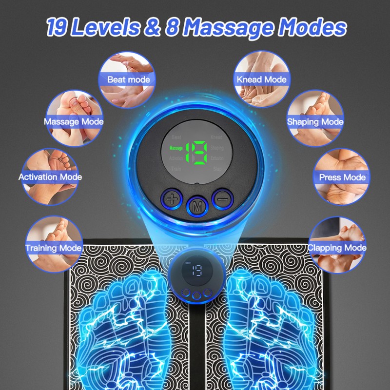 Electric Foot Massager Mat