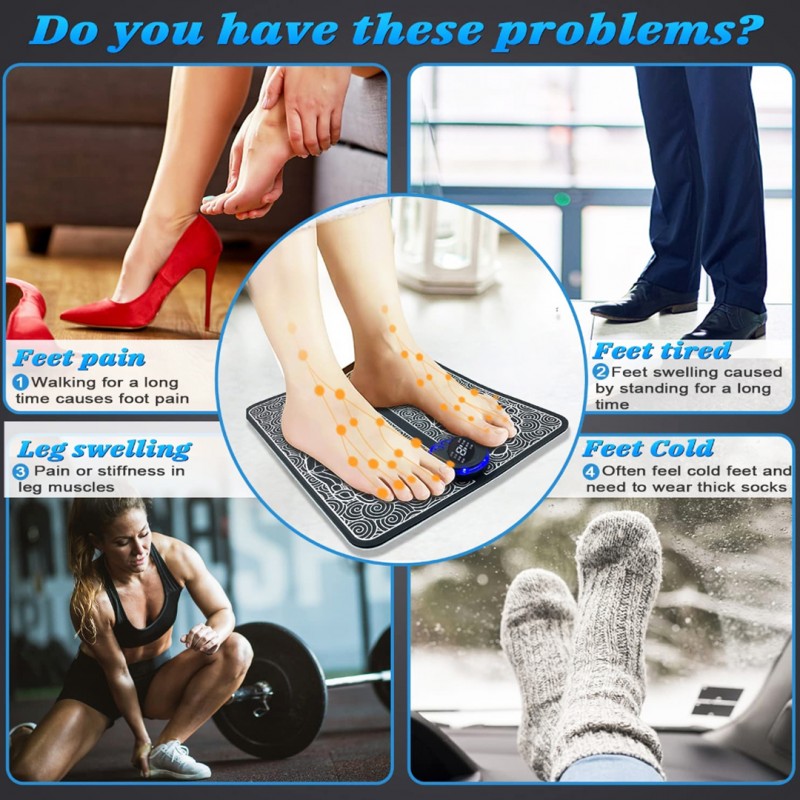 Electric Foot Massager Mat