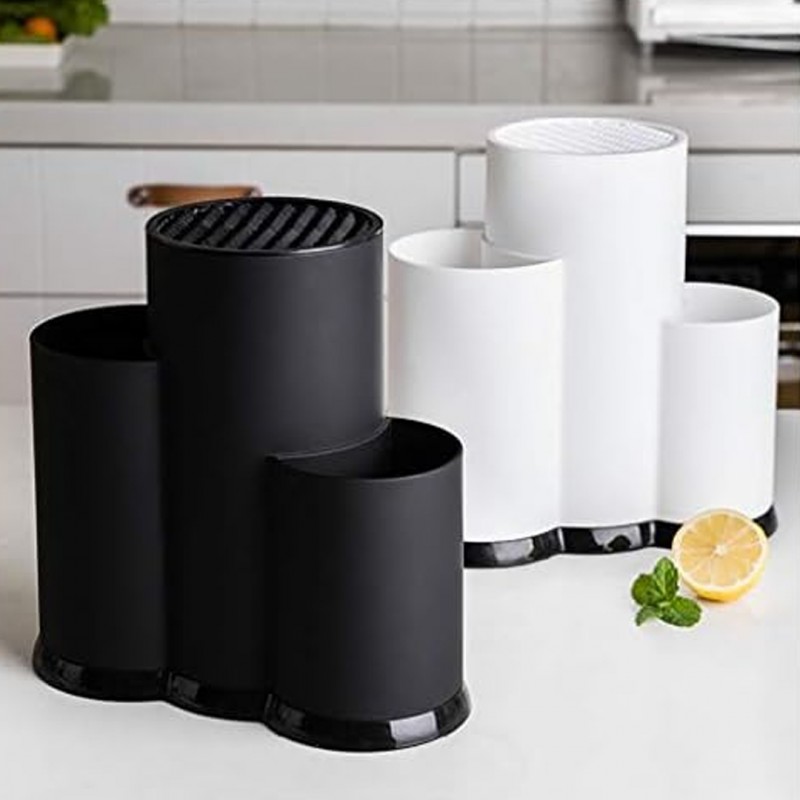 3 Compartments Tableware Organizer Knife Racks