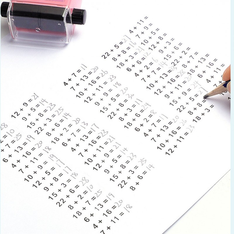 Roller Practice Number Stamp Addition Tool | ShopRight.pk - Best Online ...