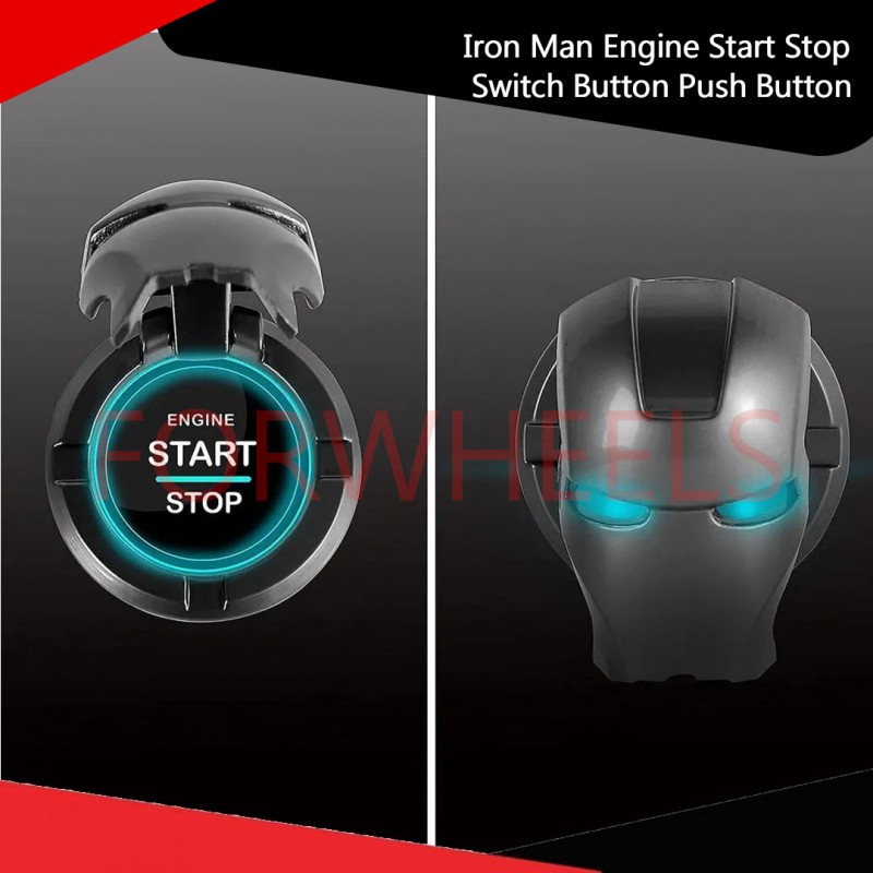 Iron Man Engine Start Stop Push Button – Ignition Switch Upgrade for Cars