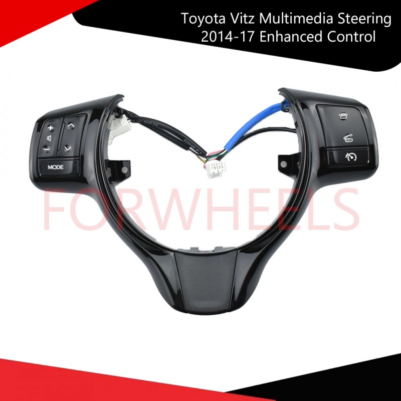 Toyota Vitz Multimedia Steering 2014-17 Enhanced Control & Connectivity