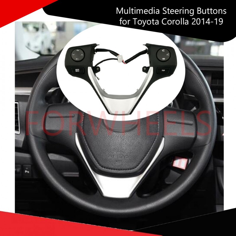 Multimedia Steering Buttons for Toyota Corolla 2014-19 - Enhance Control and Convenience