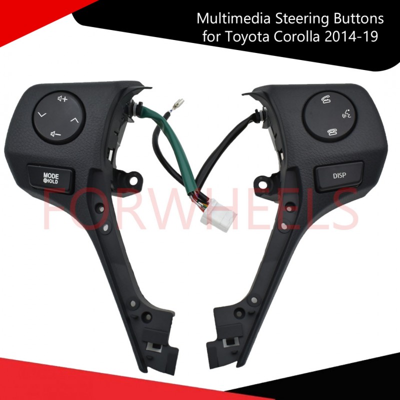 Multimedia Steering Buttons for Toyota Corolla 2014-19 - Enhance Control and Convenience