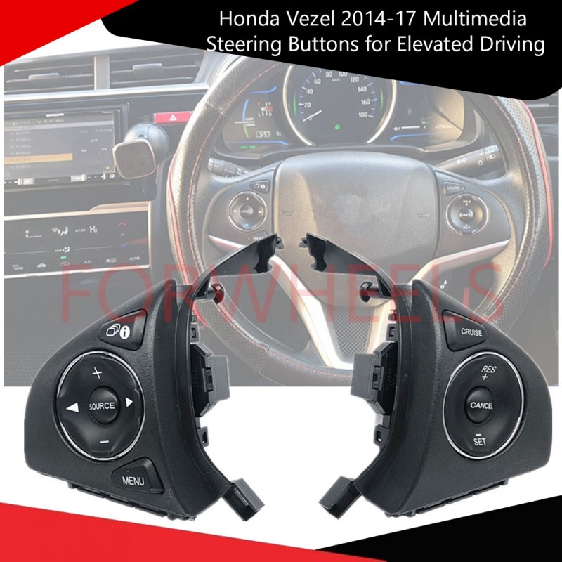 Honda Vezel 2014-17 Multimedia Steering Buttons for Elevated Driving