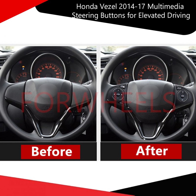 Honda Vezel 2014-17 Multimedia Steering Buttons for Elevated Driving