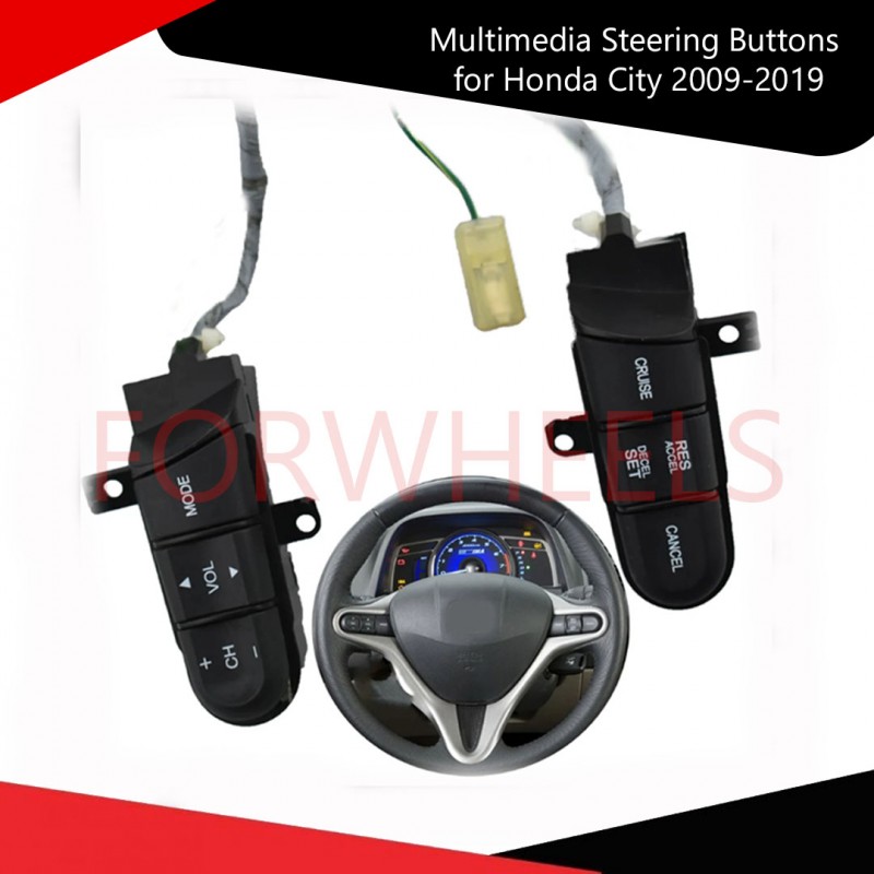 Multimedia Steering Buttons for Honda City 2009-2019 Elevate Driving Experience
