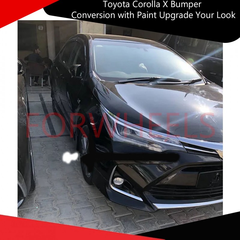 Toyota Corolla X Bumper Conversion with Paint Upgrade Your Look