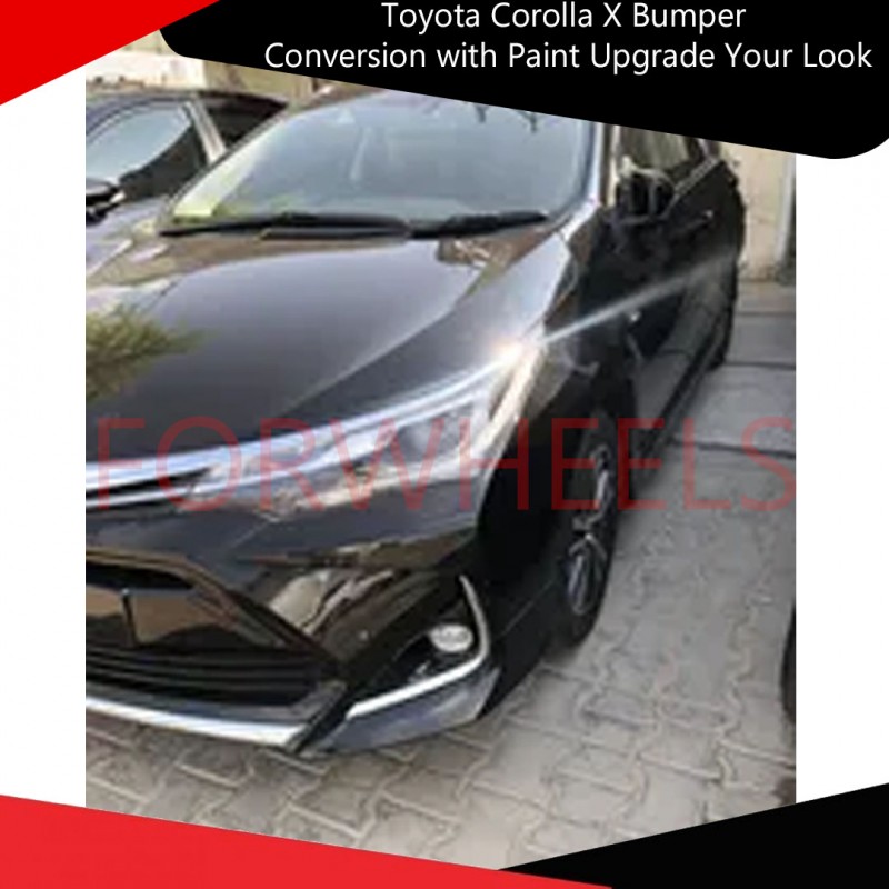 Toyota Corolla X Bumper Conversion with Paint Upgrade Your Look