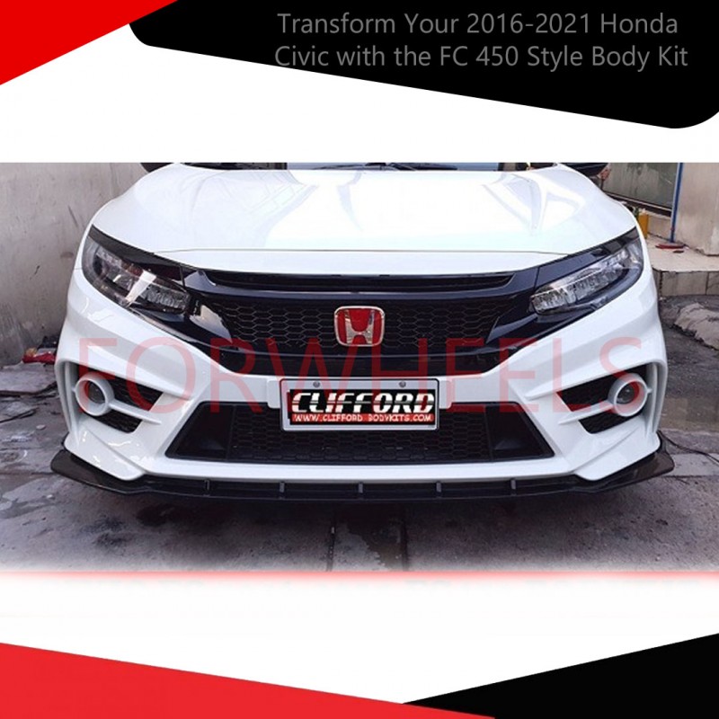 Transform Your 2016-2021 Honda Civic with the FC 450 Style Body Kit