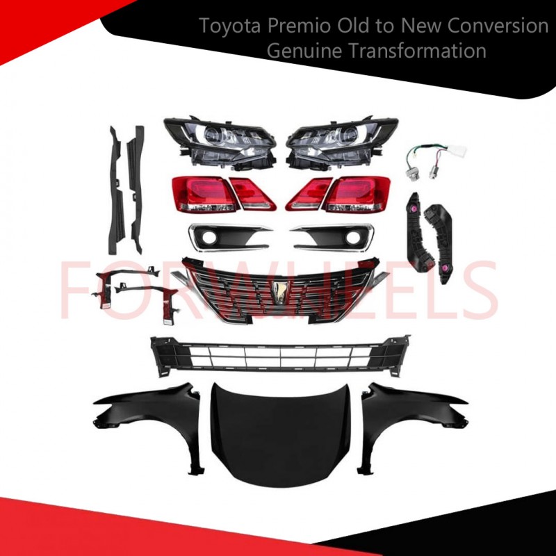 Toyota Premio Old to New Conversion Genuine Transformation