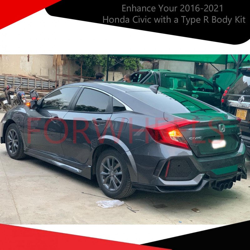 Enhance Your 2016-2021 Honda Civic with a Type R Body Kit