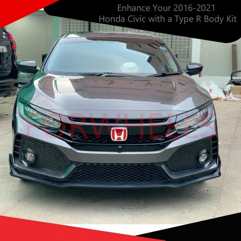 Enhance Your 2016-2021 Honda Civic with a Type R Body Kit