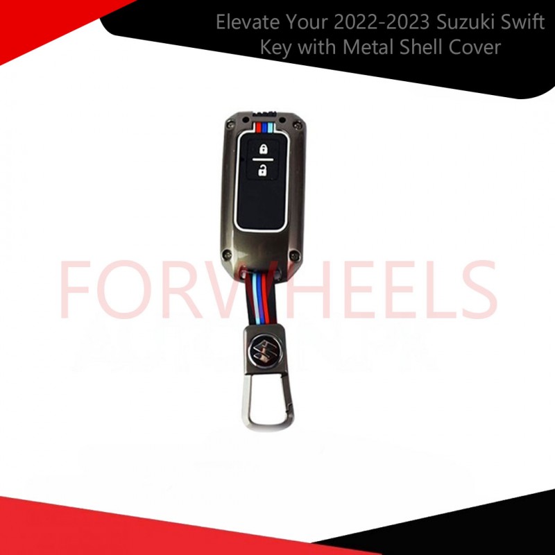 Elevate Your 2022-2023 Suzuki Swift Key with Metal Shell Cover