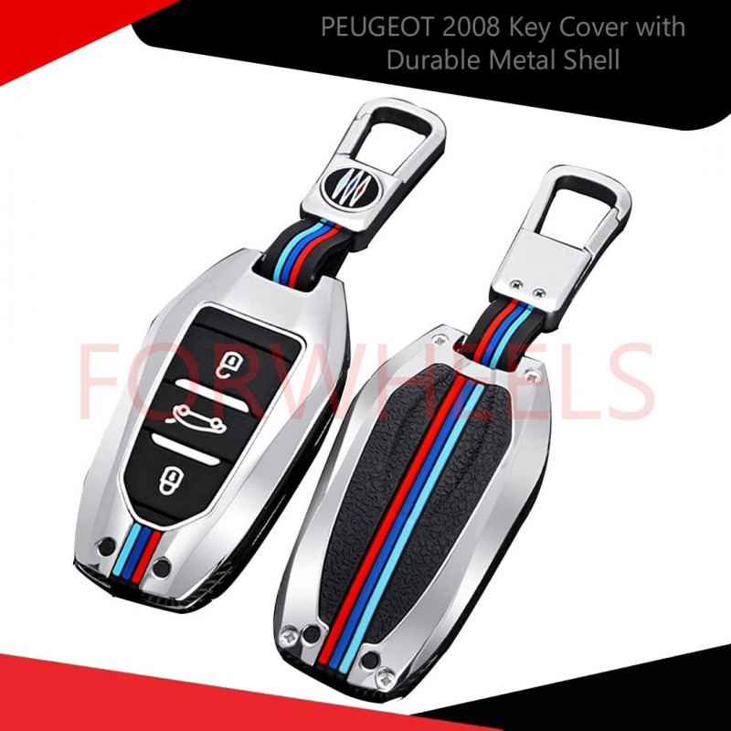 PEUGEOT 2008 Key Cover with Durable Metal Shell