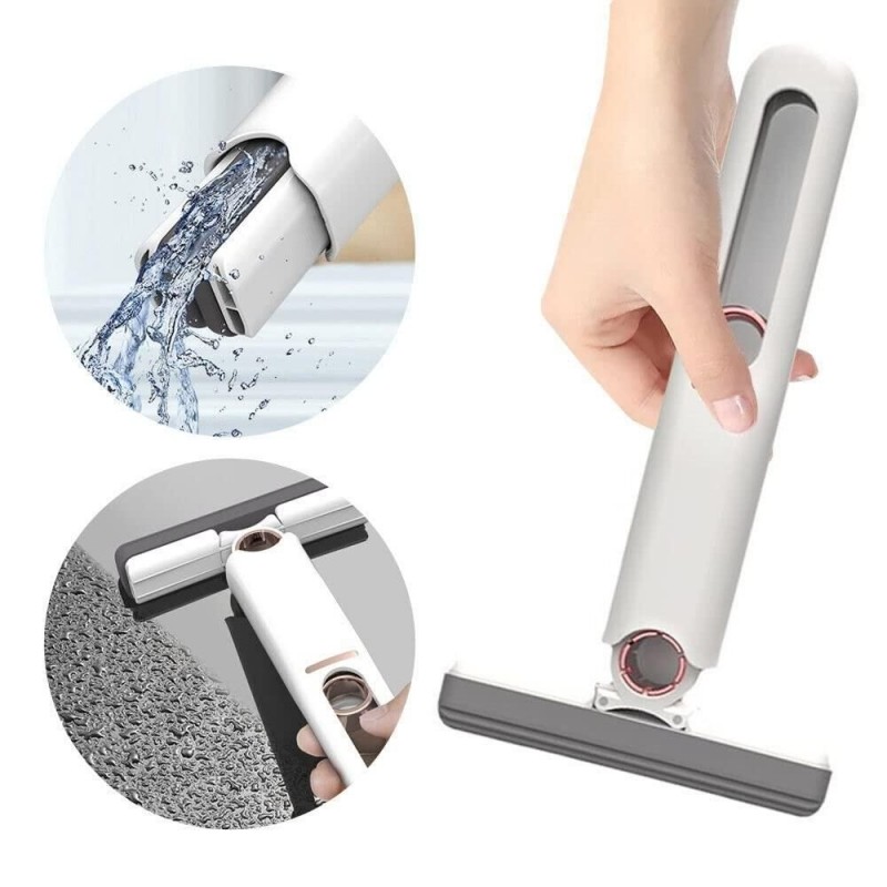 Effortless Cleaning with Mini Portable Mop - Compact & Effective!