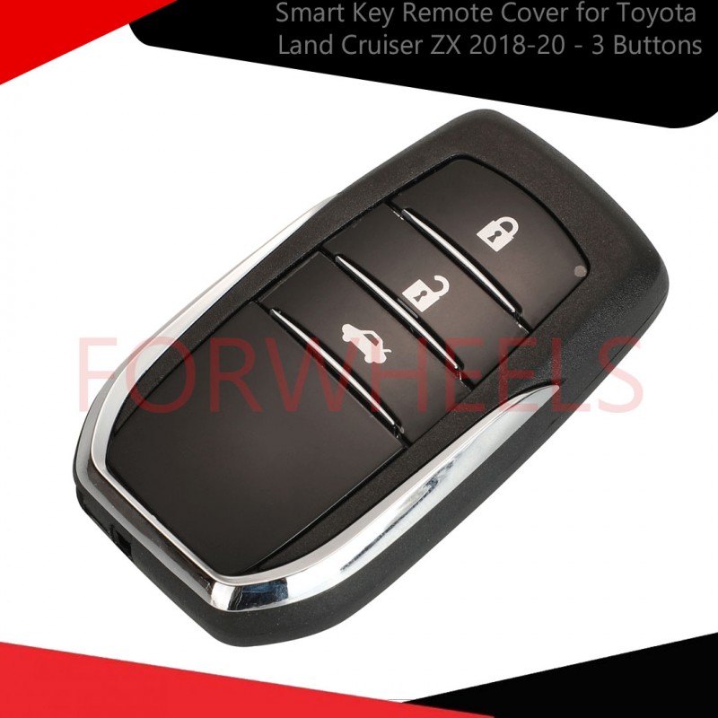 Smart Key Remote Cover for Toyota Land Cruiser ZX 2018-20 - 3 Buttons