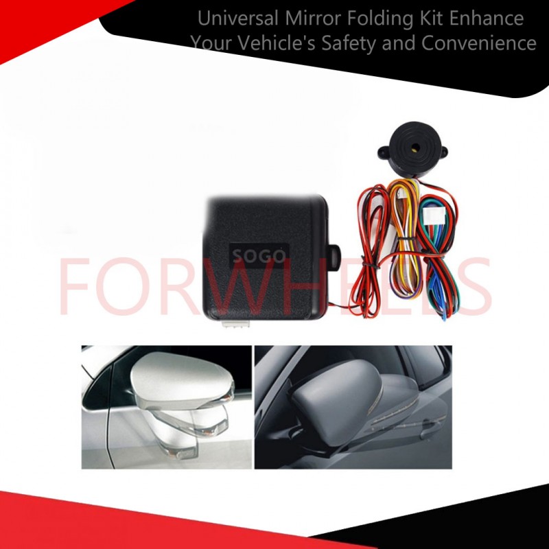Universal Mirror Folding Kit Enhance Your Vehicle's Safety and Convenience