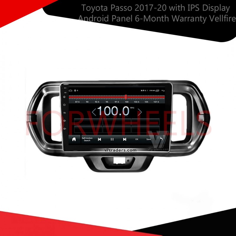 Toyota Passo 2017-20 with IPS Display Android Panel 6-Month Warranty Vellfire