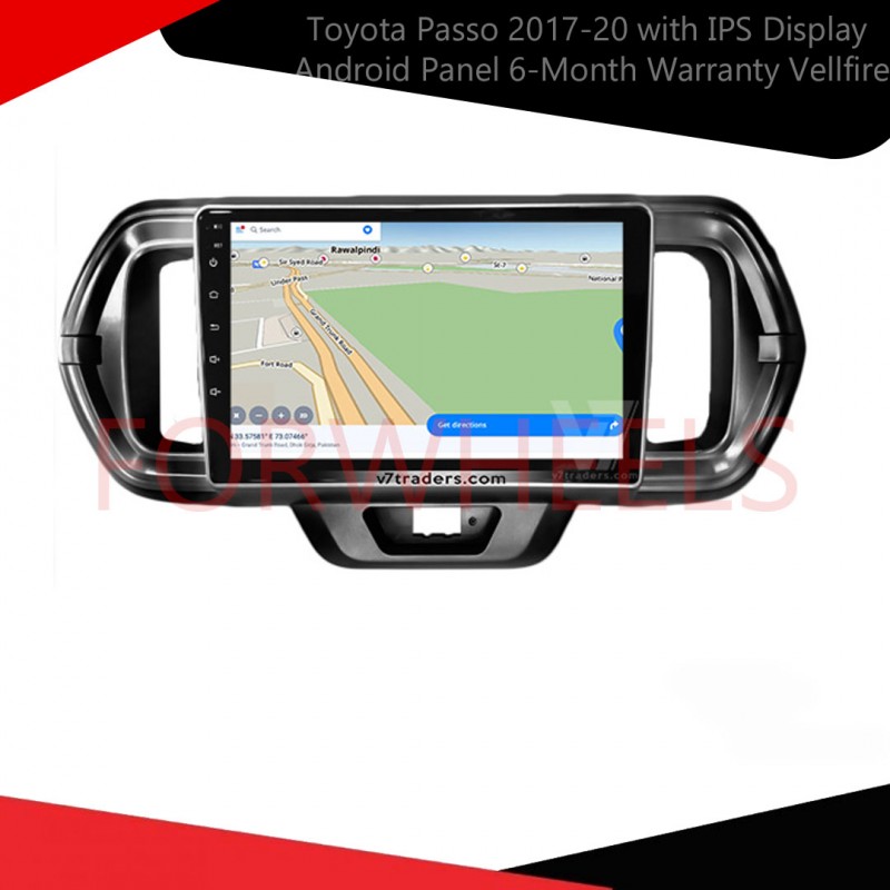 Toyota Passo 2017-20 with IPS Display Android Panel 6-Month Warranty Vellfire