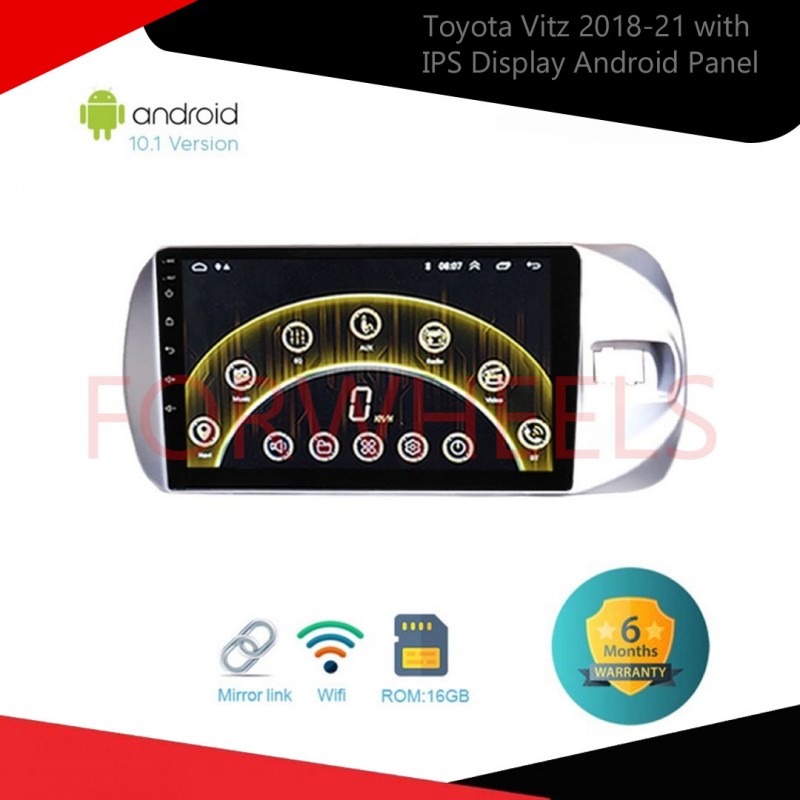Toyota Vitz 2018-21 with IPS Display Android Panel 6-Month Warranty Vellfire